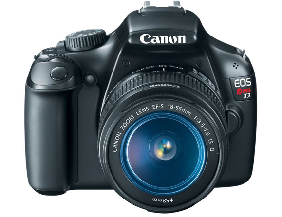 Canon Rebel T3 12.2 MP with 18-55mm Zoom Lens EOS 1100D