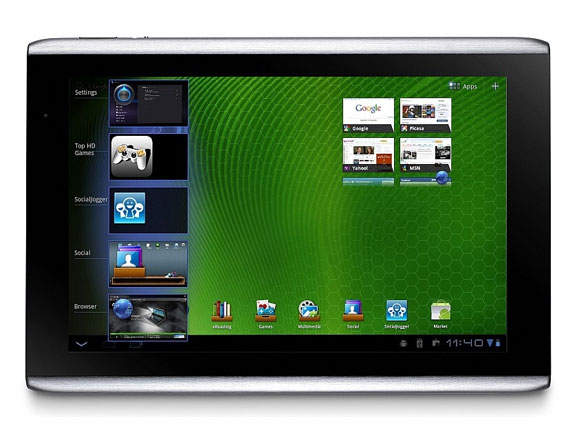Acer Iconia Tab Wi-Fi 16 GB 10.1" A500-10S16u