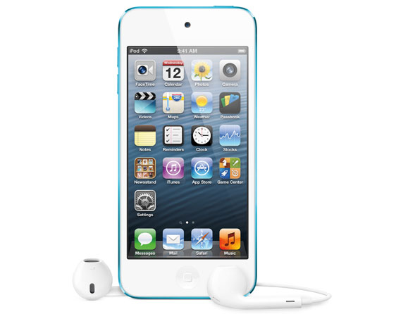 Apple iPod touch 5th Gen 16 GB Silver ME643LL/A