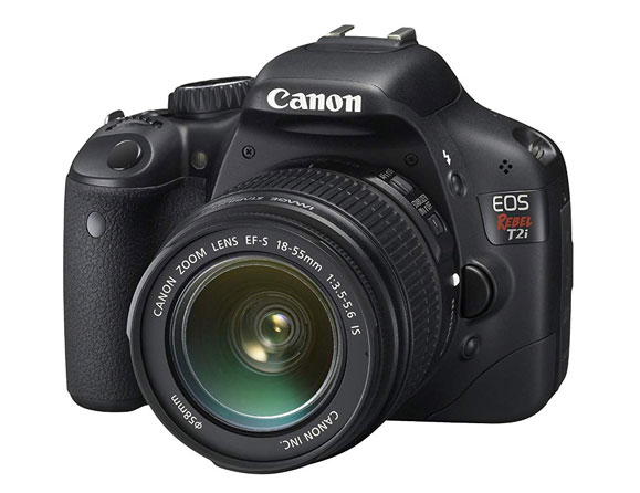 Canon Rebel T2i 18.7 MP with 18-55mm IS Lens EOS 550D