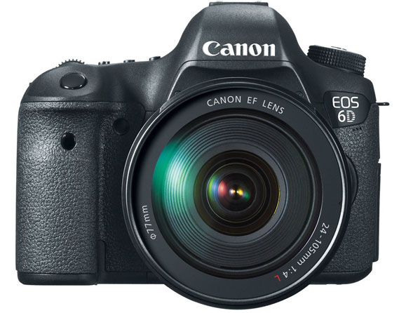 Canon EOS 6D 20.2 MP with 24-105mm Zoom Lens