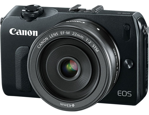 Canon EOS M 18.0 MP with 18-55mm Zoom Lens