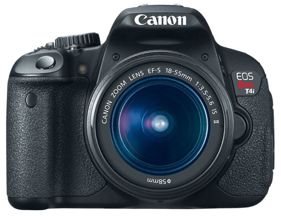 Canon Rebel T4i 18.0 MP with 18-55mm Zoom Lens EOS 650D