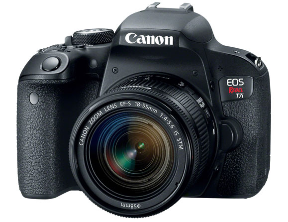 Canon Rebel T7i 24.2 MP with 18-135mm IS STM Lens