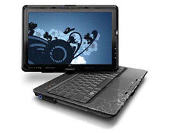 HP TouchSmart tx2 Turion X2 Dual-Core 2.2 to 2.4 GHz 12.1"