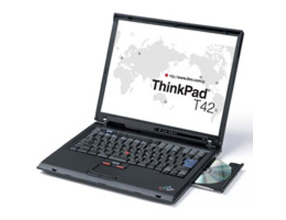 IBM ThinkPad T42 Pentium M 1.5 to 2.0 GHz 14"