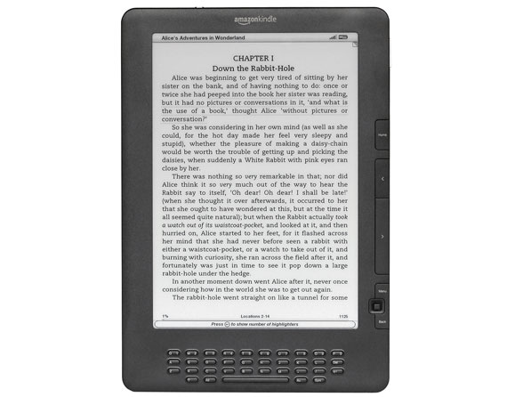 Amazon Kindle DX 3rd Gen 4 GB 3G 9.7" Graphite D00801