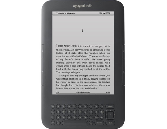 Amazon Kindle Keyboard 4 GB Wi-Fi 6" D00901