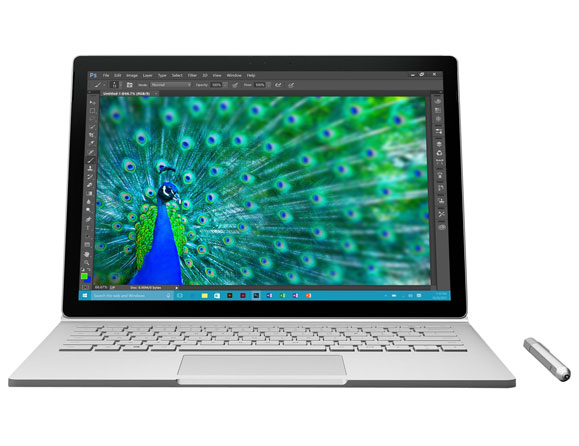 Microsoft Surface Book (1st Gen) with Performance Base 256 GB Intel Core i7 13.5"