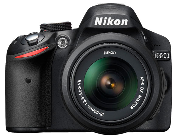 Nikon D3200 24.2 MP with 18-55mm VR Zoom Lens