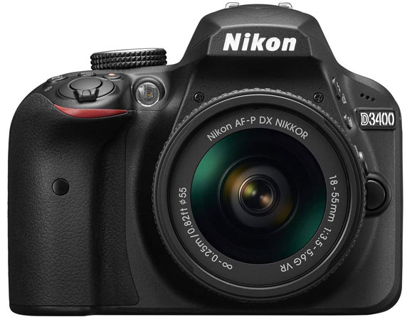 Nikon D3400 24.2 MP with 18-55mm VR Zoom Lens