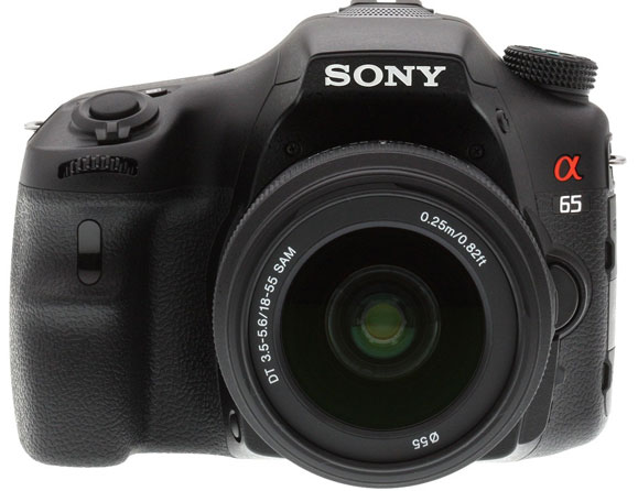 Sony Alpha SLT-A65 24.3 MP with 18-55mm Zoom Lens