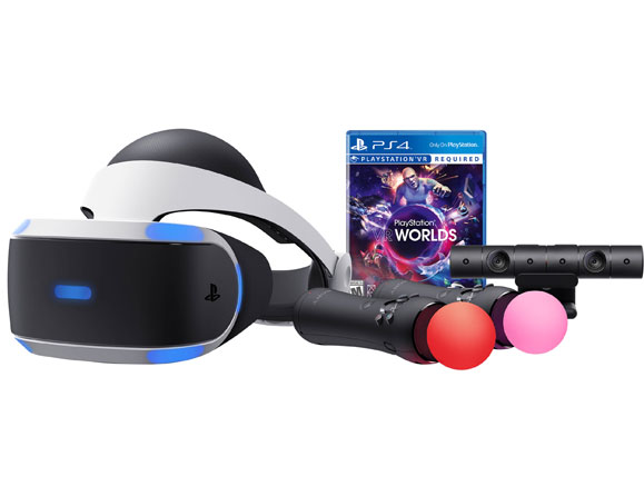 Sony Playstation VR Virtual Reality Headset Bundle