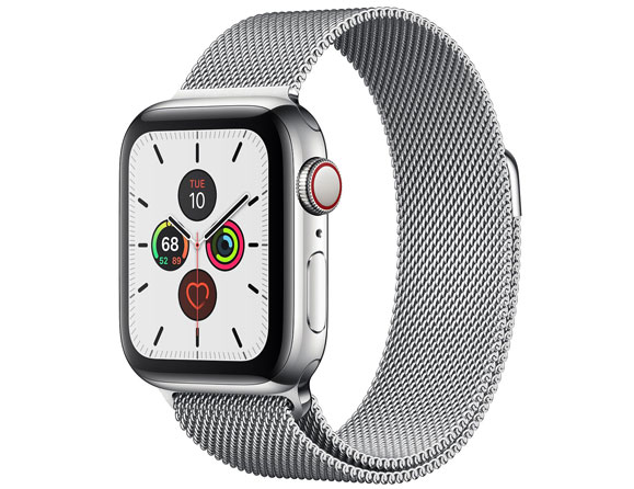 Apple Watch Series 5 Stainless Steel Case 40mm (GPS + Cellular)