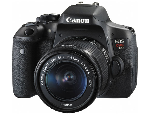 Canon Rebel T6i 24.2 MP with 18-55mm IS STM Lens EOS 750D