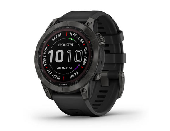 Garmin Fenix 7 Sapphire Solar 47mm (Multisport Fitness Watch)