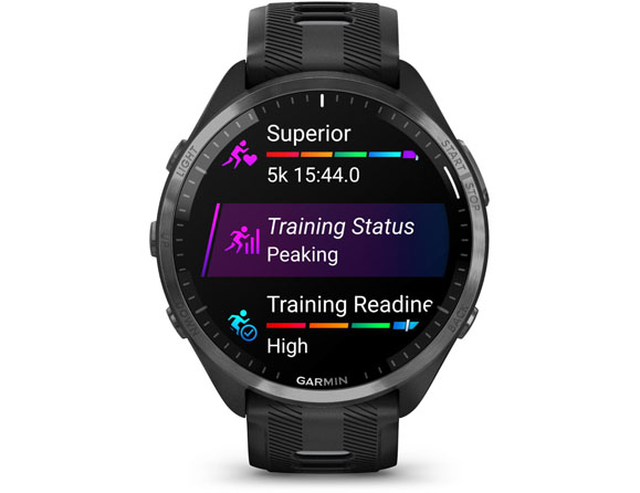 Garmin Forerunner 965 GPS AMOLED Touchscreen 47mm (Titanium Bezel)