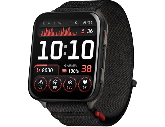 Garmin Venu X1 AMOLED Titanium Caseback (GPS Fitness Watch)