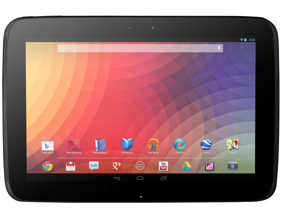 Samsung Google Nexus 10 Wi-Fi 16 GB 10"