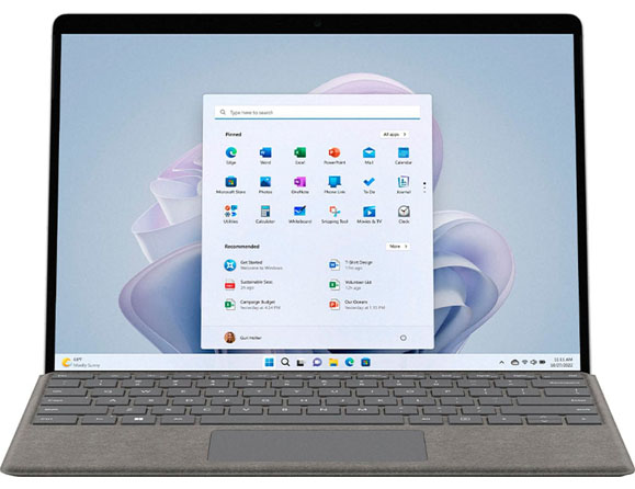 Microsoft Surface Pro 9 SQ3 Wi-Fi + 5G 512 GB 13"