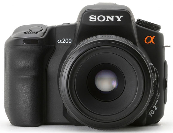 Sony Alpha DSLR-A200 10.2 MP with 18-70mm Lens
