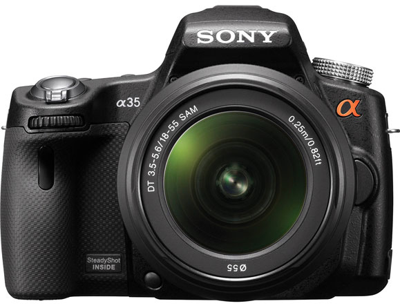 Sony Alpha SLT-A35 16.2 MP with 18-55mm Zoom Lens