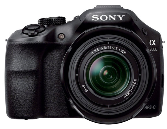 Sony Alpha a3000 20.1 MP with 18-55mm Zoom Lens ILCE-3000K/B