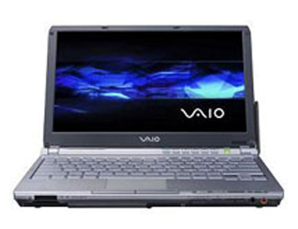 Sony Vaio VGN-TX Pentium M 1.2 GHz 11.1"