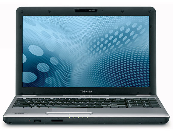 Toshiba Satellite L505 Pentium Dual-Core 2.0 to 2.2 GHz 15.6"